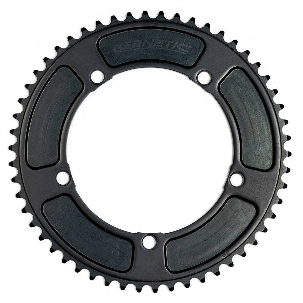 Genetic Chain Ring Tibia Track Chainring for road bikes, CNC machined 1/2 x 1/8 inch components, durable cycling gear