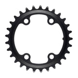 MicroSHIFT Sword 80 BCD road cycling chainring showing teeth and mounting holes for bike components.