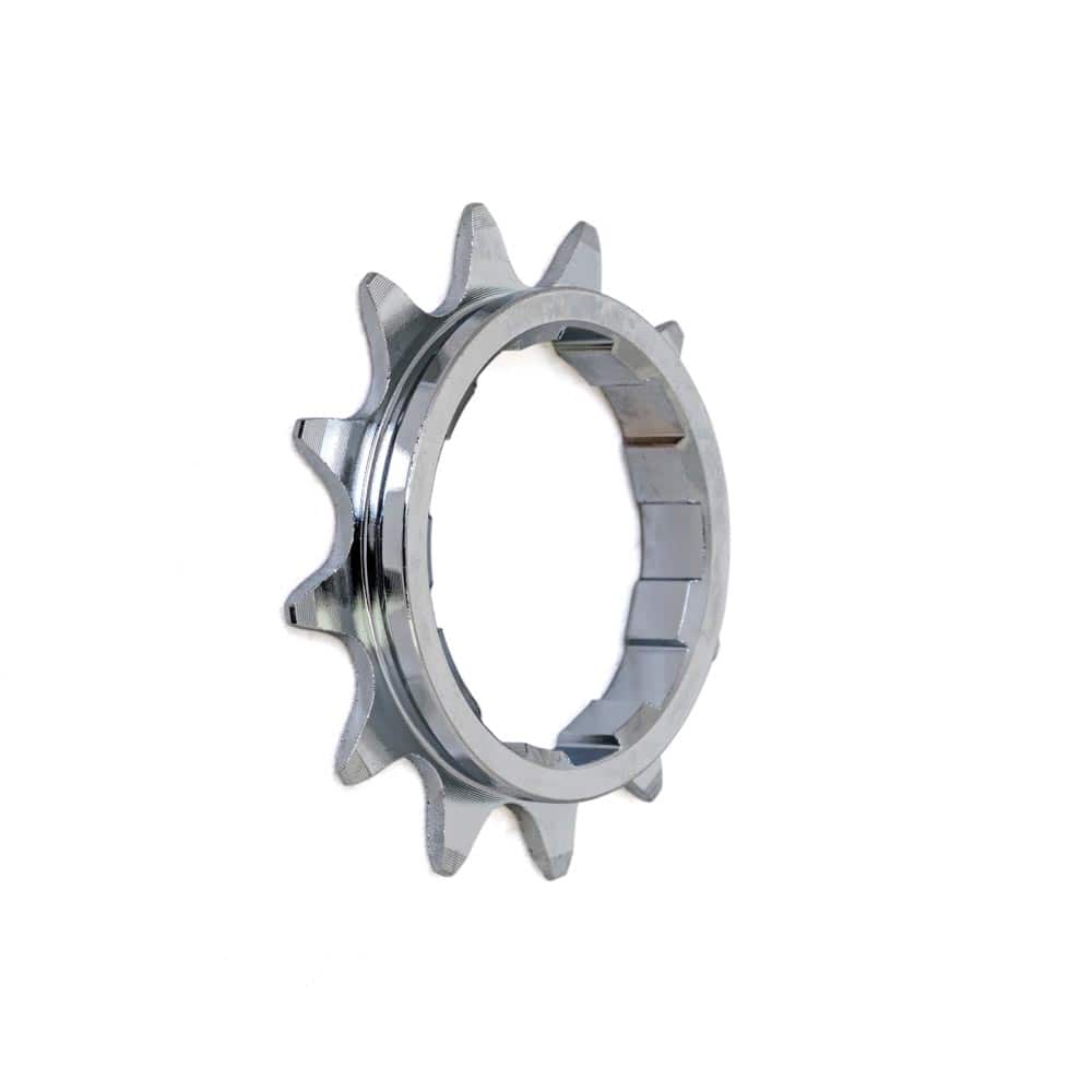CNC machined Gusset Components Double Six Sprocket with Cr-Mo construction and HG spline compatibility for single-speed bikes