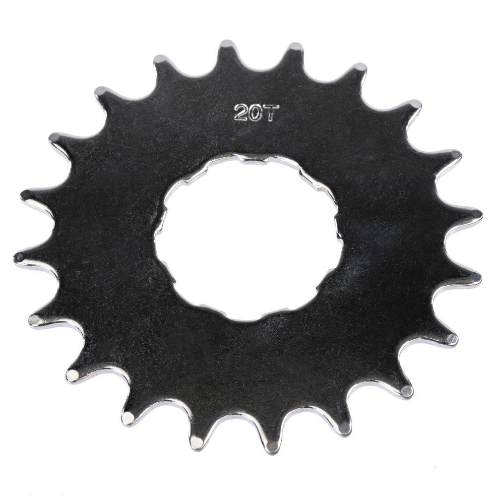 Gusset Components single speed sprocket made of Cr-Mo steel, Shimano HG compatible bike sprocket for single gear bikes.
