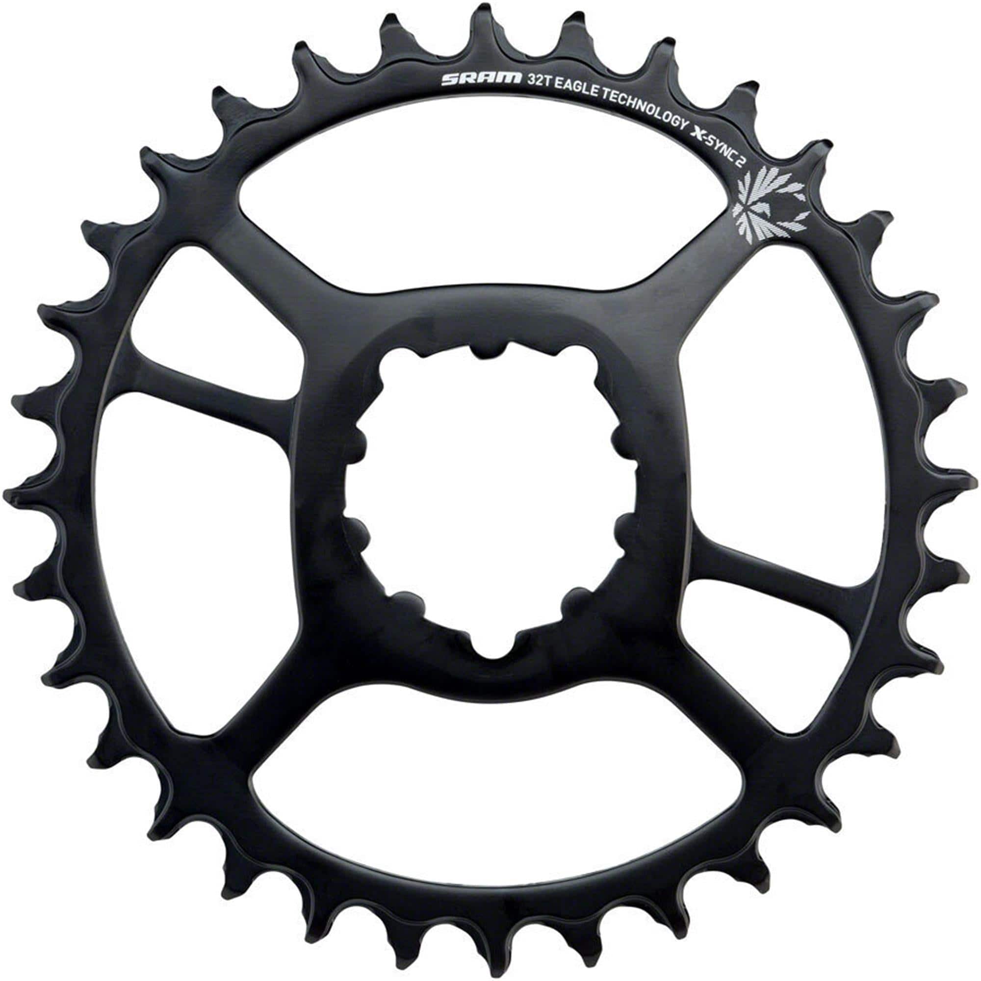 SRAM X-Sync 2 steel chainring for 12-speed Eagle boost mountain bike with direct mount and 3mm offset, components image.
