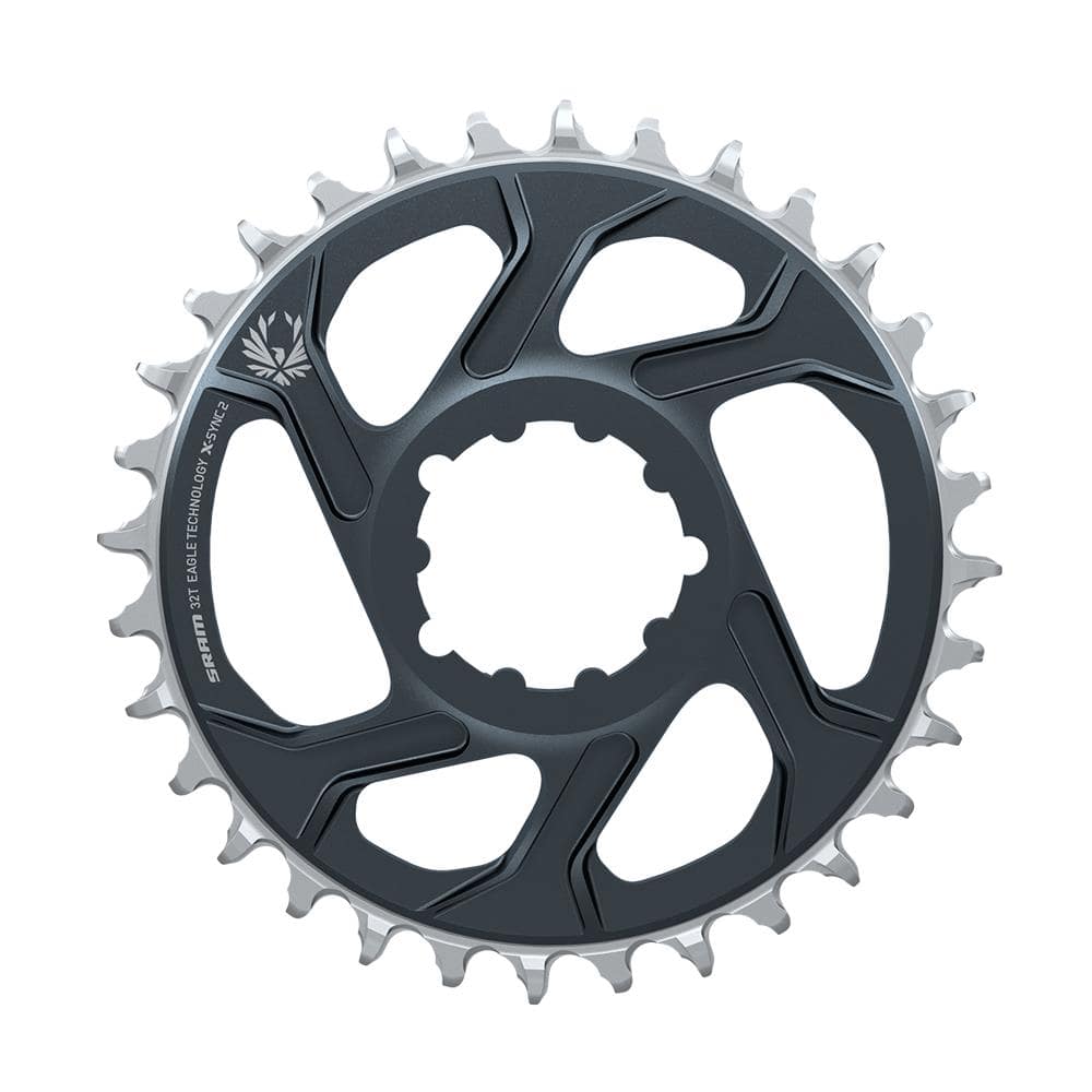 sram chain ring x sync 2 direct mount 3mm offset boost eagle lunar polar grey 30t p91700