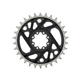 SRAM Eagle T-Type direct mount chainring with 3mm offset and 8 bolts, designed for XX D1 2023 mountain bike components.
