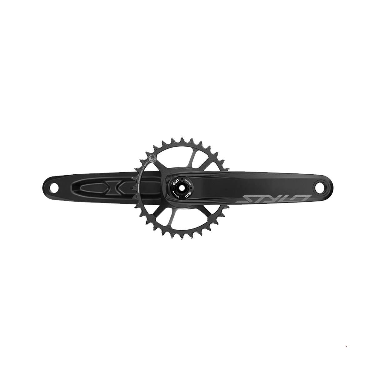 TRUVATIV Crank Stylo 6K Aluminum Eagle Cannondale-AI DUB 12s With Direct Mount 32t X-SYNC 2 Chainring Black (DUB Cups/Bearings Not Included)