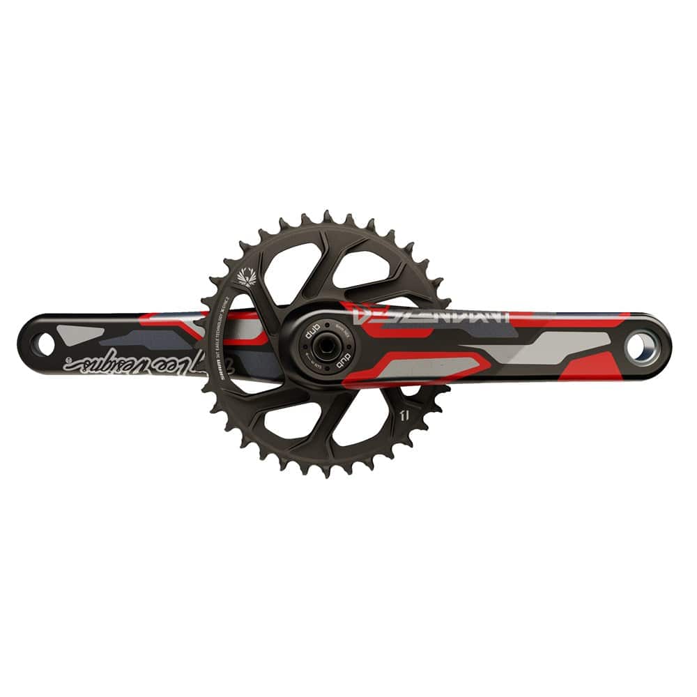 TRUVATIV Crank Descendant CoLab Troy Lee Designs Eagle All Downhill DUB83 12s With Direct Mount 36t X-SYNC 2 CNC Chainring