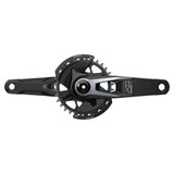 SRAM X0 Eagle MTB crankset with 32-tooth chainring, 55mm chainline, DUB bottom bracket, and T-Type V2 guard for mountain biking