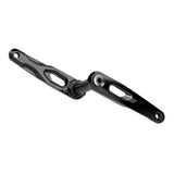 SRAM Rival XPLR DUB Wide E1 gravel and road bike crank arm assembly, black and silver, with chainring and mounting hardware