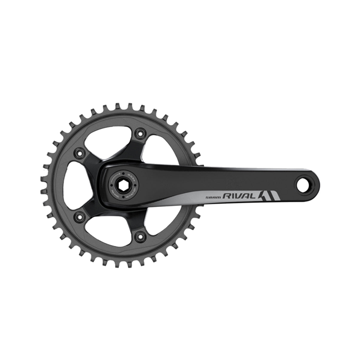 Sram Rival1 Crank Set Gxp 175Mm W/ 50T X-Sync (Gxp Cups Not Included)