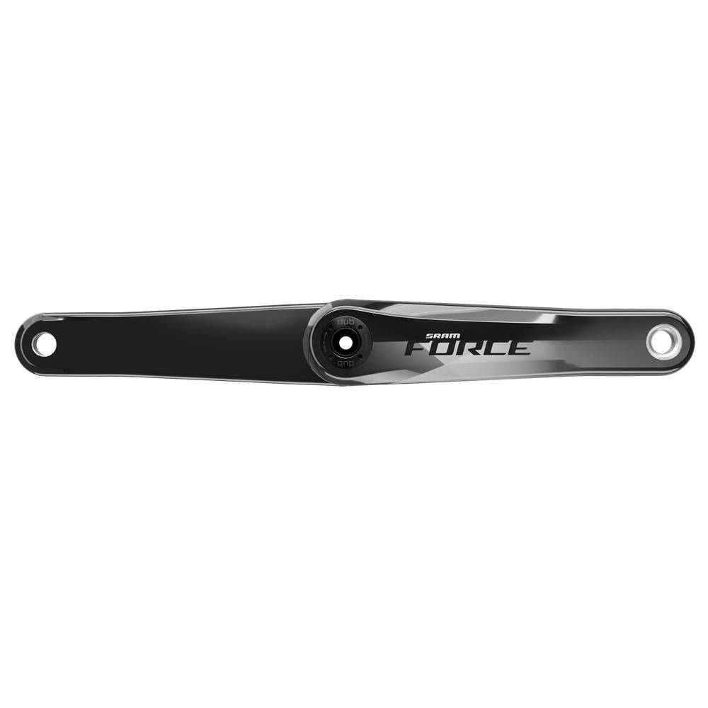 Sram Sram Crank Arm Assembly Force D1 Dub (Bb/Spider/Chainrings Not Included): Gloss Black 165mm
