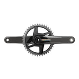 SRAM Force D2 1x Wide DUB Direct Mount Crankset with 40T chainring, unicorn grey, 175mm crank length, 2023 model.