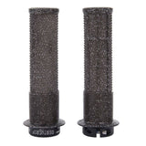 DMR Bikes Brendog Deathgrip Flange mountain bike handlebar grips with thin Galaxy design, featuring flange for added grip and control.