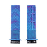 DMR Brendog Deathgrip Flange mountain bike handlebar grips with a slim design, featuring flange for enhanced grip and control.