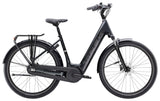 Trek District+ 3 Lowstep e-hybrid bike for urban commuting and light trails, featuring a step-through frame and electric assist.