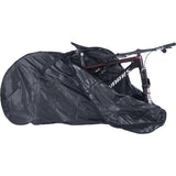 EVOC MTB bike cover made of durable ripstop fabric with disc brake and fork protection for 2026 mountain bikes.