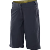 EVOC women's bike shorts in lightweight, breathable cycling apparel with stretchy fabric and a comfortable fit for women cyclists.