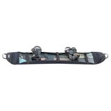 Black EVOC travel neoprene snowboard board cover in size M/L for 155-170 cm snowboards, designed for protection and portability.
