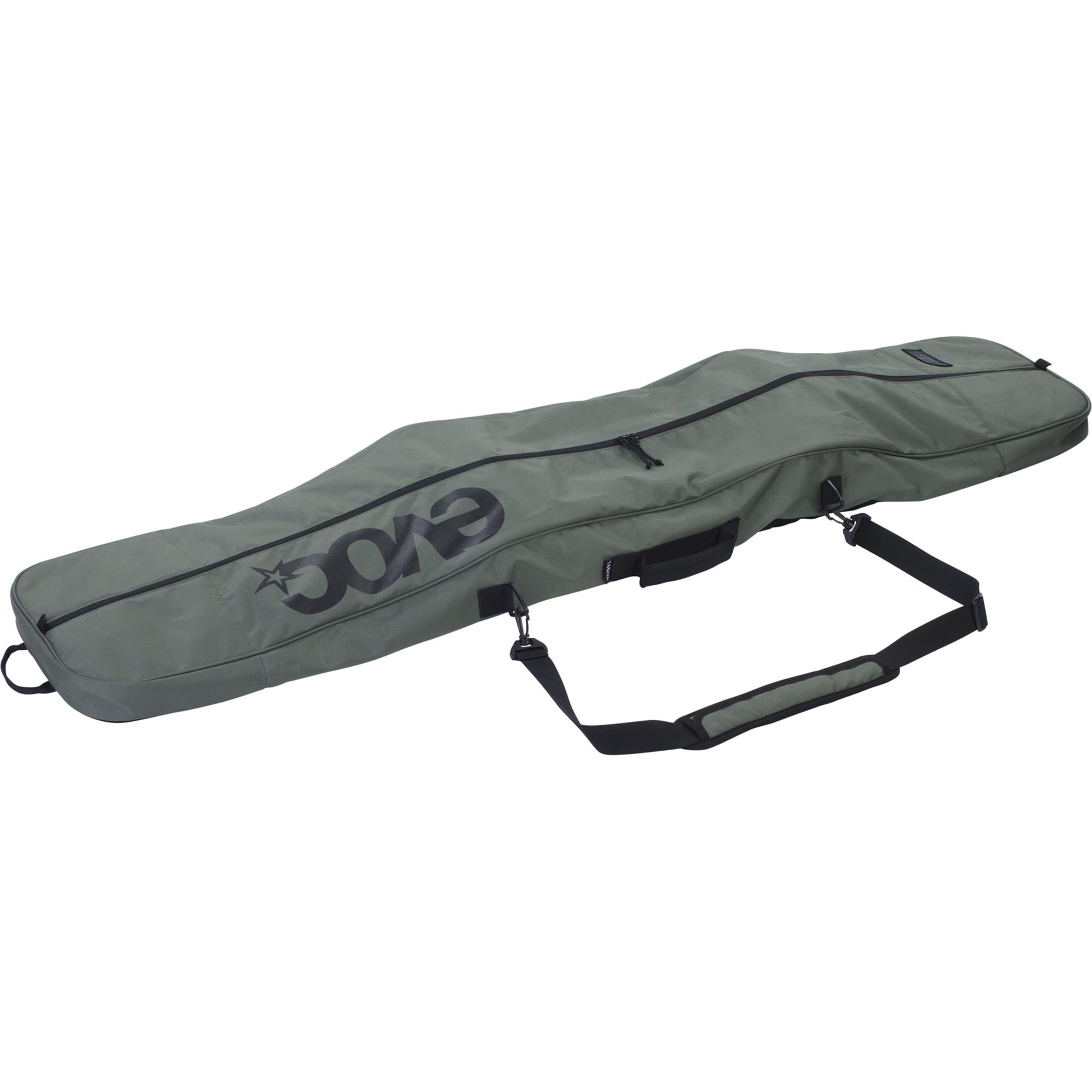 EVOC Board Bag 2026 snowboard bag with padded protection and detachable strap, designed for safe, convenient snowboard travel.