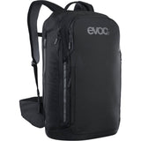 EVOC Commute Pro 22L backpack with LITESHIELD PLUS back protector, designed for urban cycling accessories.