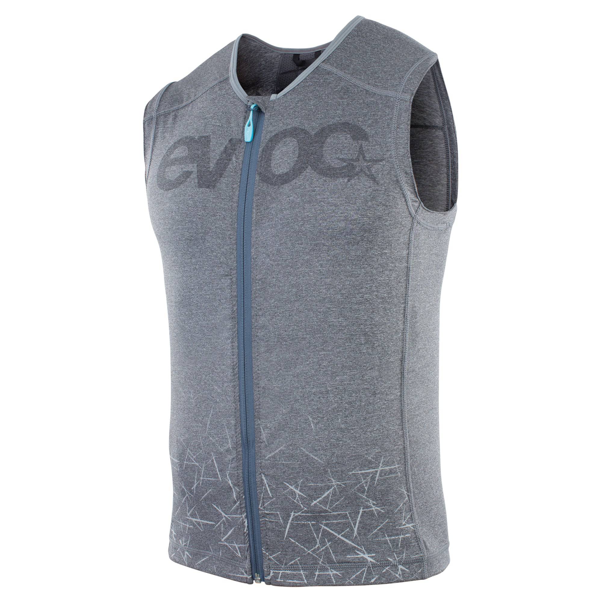 EVOC Protector Vest with LITESHIELD PLUS back protector and adjustable hip belt, designed for biking and outdoor protection.