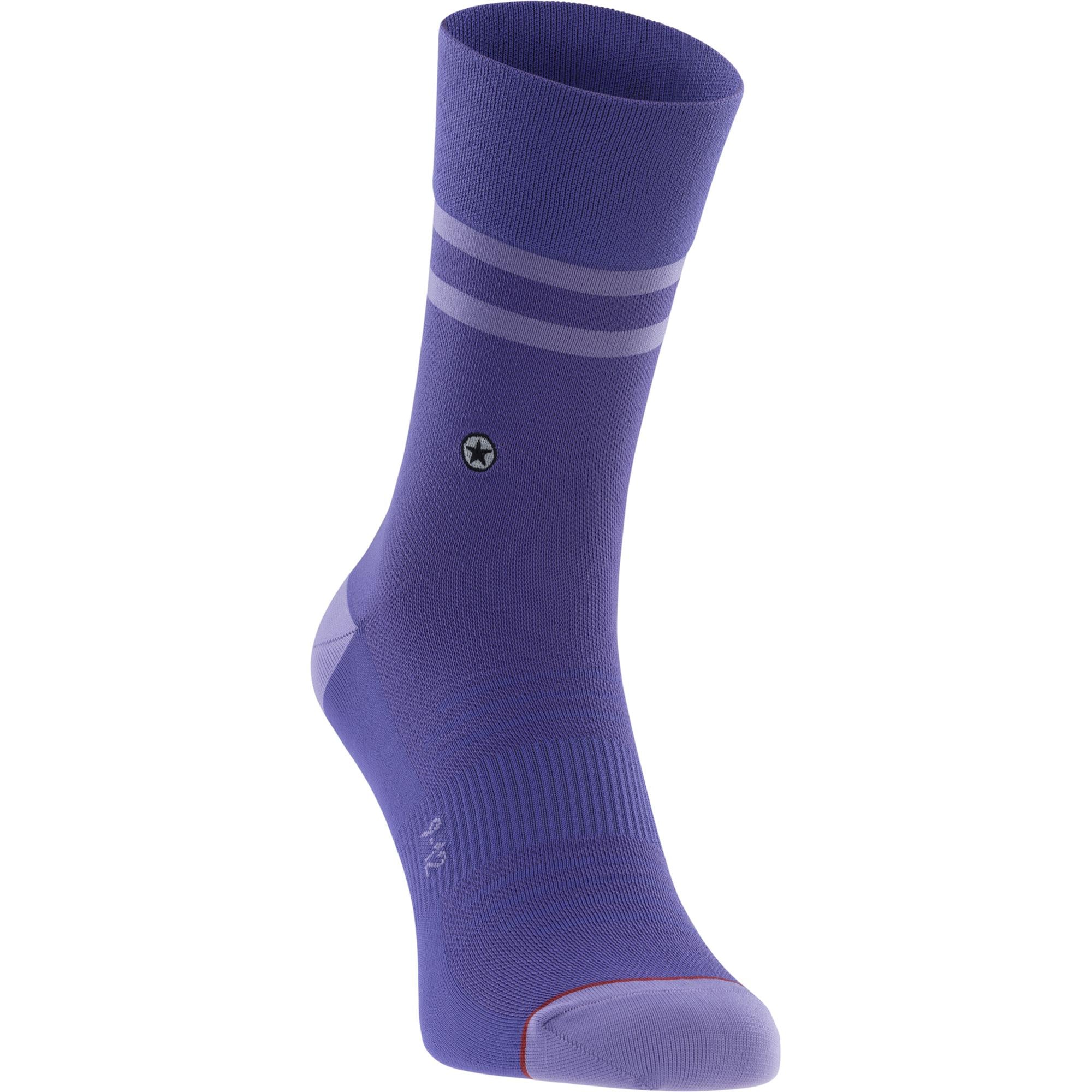 EVOC Sports Socks 2026, breathable and elastic performance socks for adults with embroidered logo, shown in a close-up image.