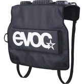EVOC Tailgate Pad Duo for pickup trucks with bike transport protection and secure straps, durable truck accessories for safe hauling.