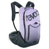 EVOC Trail Pro 16L backpack with Level 2 LITESHIELD back protector, designed for trail riding and cycling accessories.