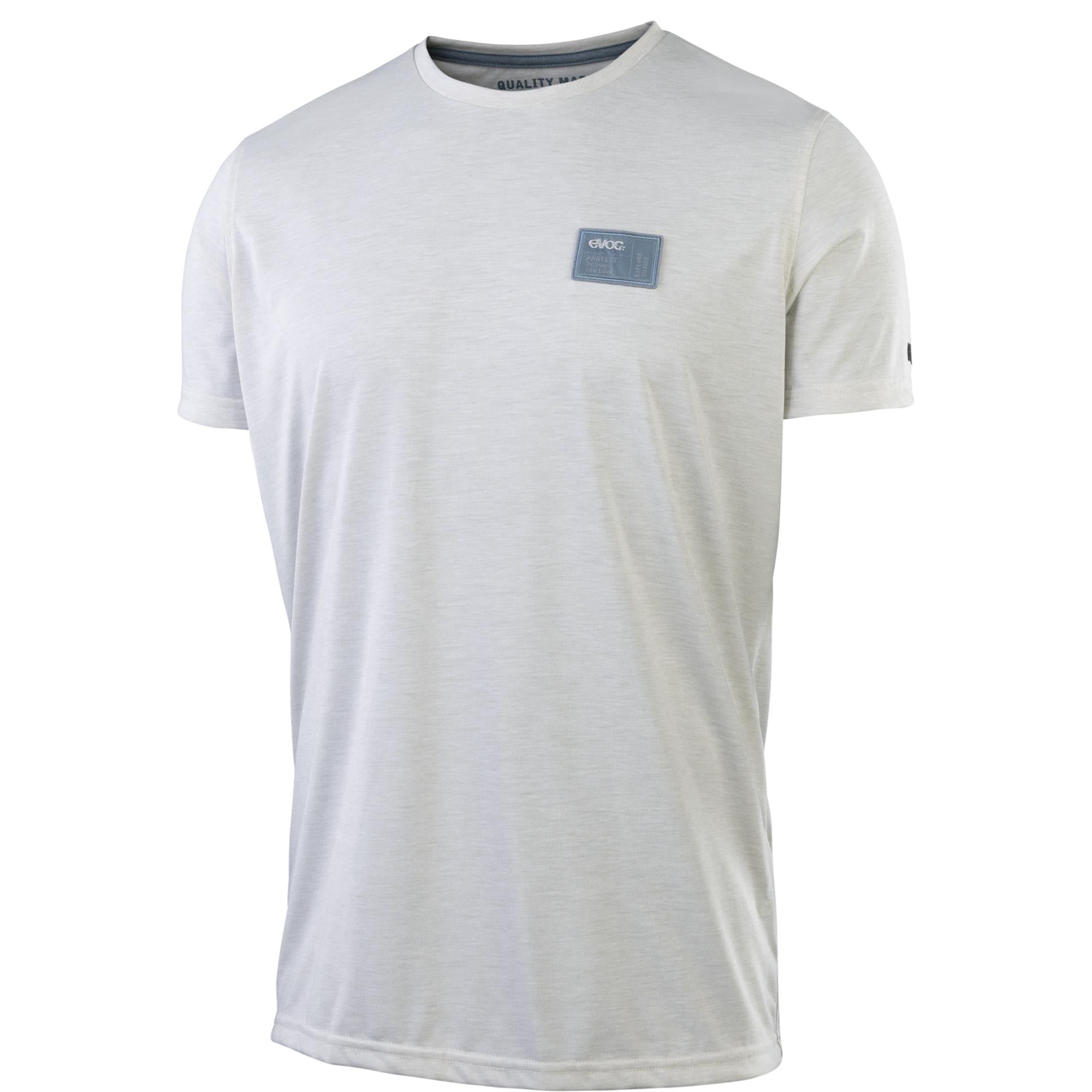 EVOC men's dry T-shirt 2026, lightweight and fast-drying performance tee shown in the image.