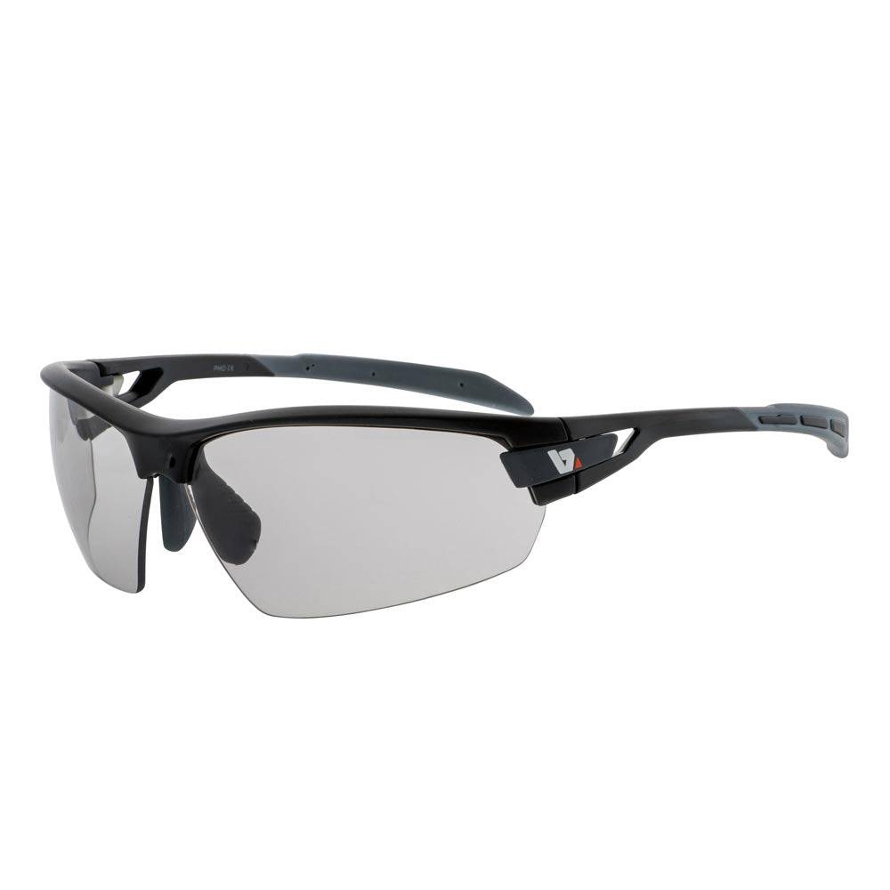 BZ Optics Pho photochromic eyewear with adjustable nose piece and non-slip temples, designed for comfortable, versatile wear.