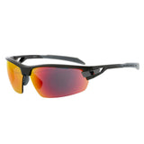 BZ Optics Pho Fire Mirror eyewear with adjustable fit and lens clips, non-power glasses featuring stylish mirror lenses.