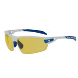 BZ Optics Pho HD polarized eyewear with yellow lenses for driving and outdoor activities, featuring a stylish clothing design.