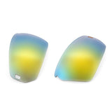 BZ Optics cycling sunglasses replacement lenses, clear and polarized, designed for BZ Optics cycling sunglasses.