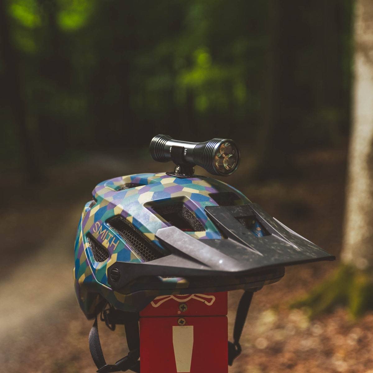 Exposure Zenith Gun Metal Black Mk4- with Helmet and HB mounts | Swinnerton Cycles