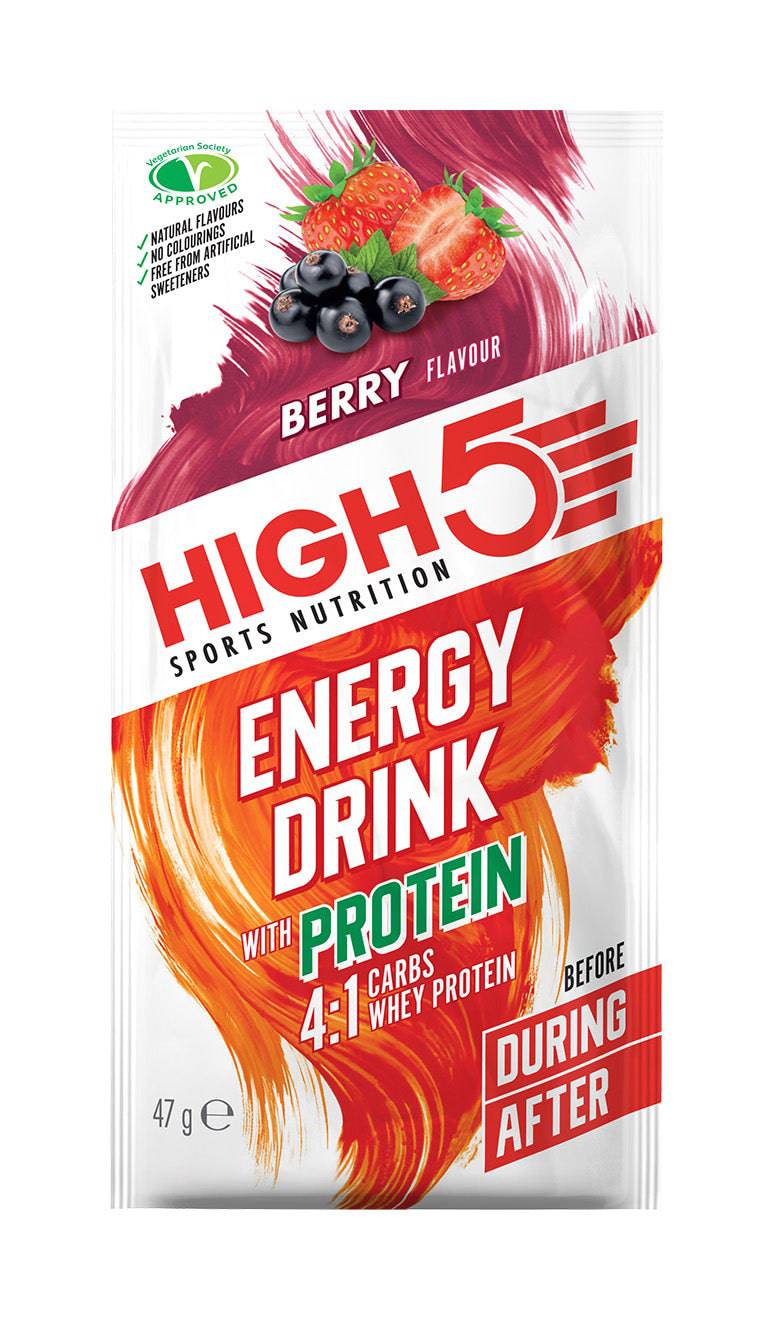 High5 High5 Energy Drink Protein Sachet x12 47g