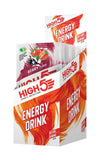 High5 berry-flavored energy drink sachets for endurance and hydration, featuring electrolytes, displayed in a 12-pack.