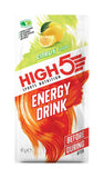 High5 Citrus Energy Drink sachet for endurance and hydration, featuring electrolytes, shown in front view.