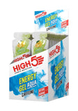High5 Energy Gel Aqua Caffeine citrus flavor in a 66g pouch, a hydrating sports fuel with 30mg caffeine for active athletes.