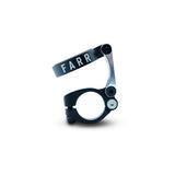 FARR GPS mount kit for 22.2mm round handlebars with Garmin and Wahoo inserts, showing the mounting components and inserts.
