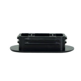 Fazua FAZUA RIDE 50 Locker Plug for e-bike down tube gap closure and protection, black plastic component with branding.