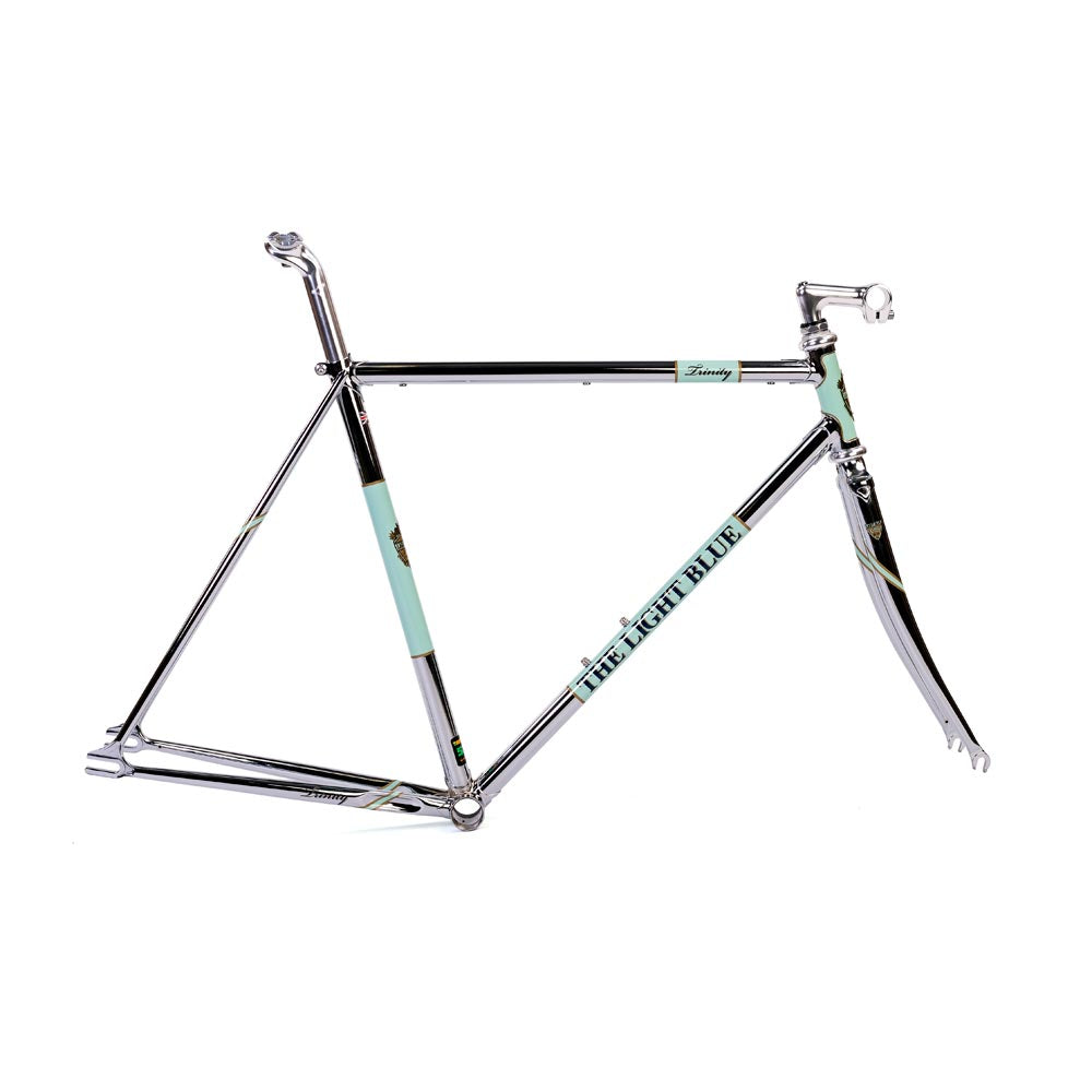 Light Blue Sport Trinity Track Frameset