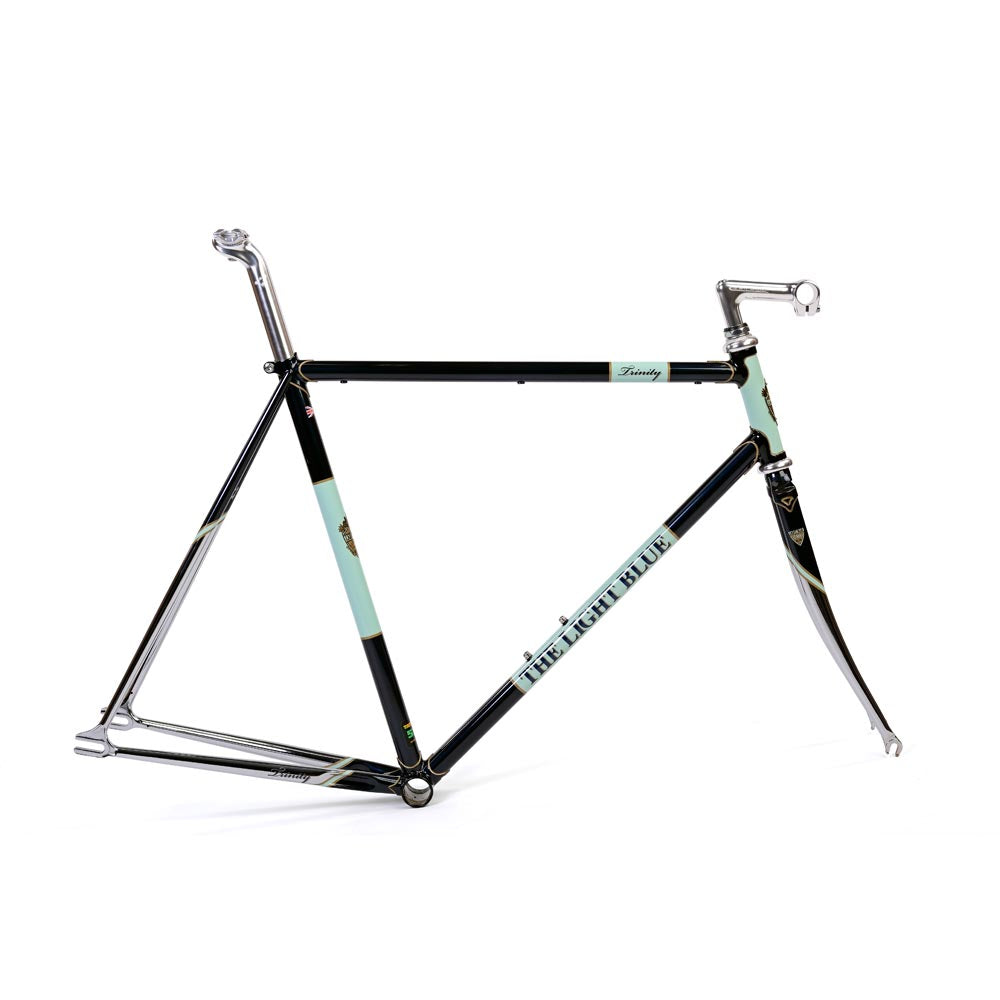 Light Blue Sport Trinity Track Frameset