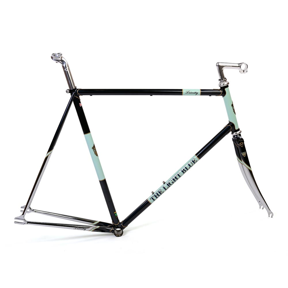 Light Blue Sport Trinity Track Frameset