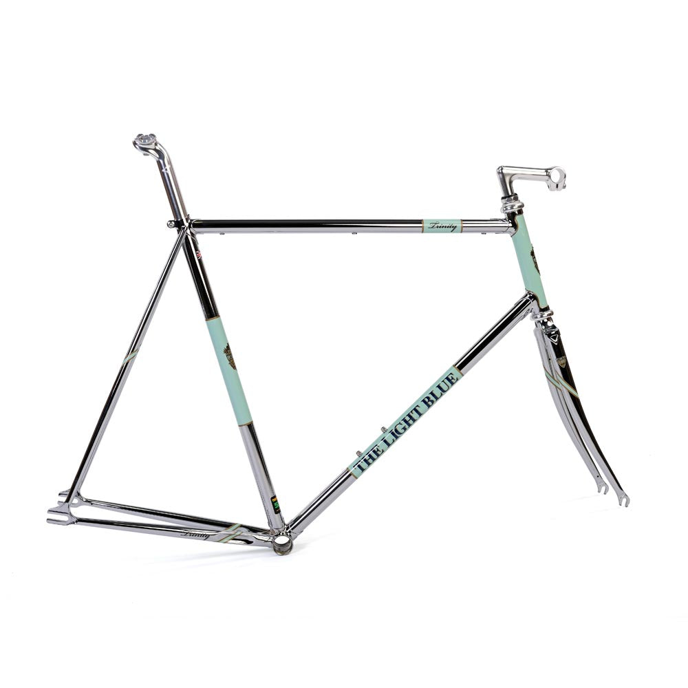 Light Blue Sport Trinity Track Frameset