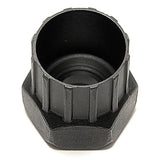 Fat Spanner Shimano freewheel remover tool for bike maintenance, shown in a workshop setting, used for removing bicycle freewheels.
