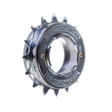 Sturmey Archer SFS30 single speed freewheel with 3/32-inch teeth and durable chrome plating, designed for bicycle components.