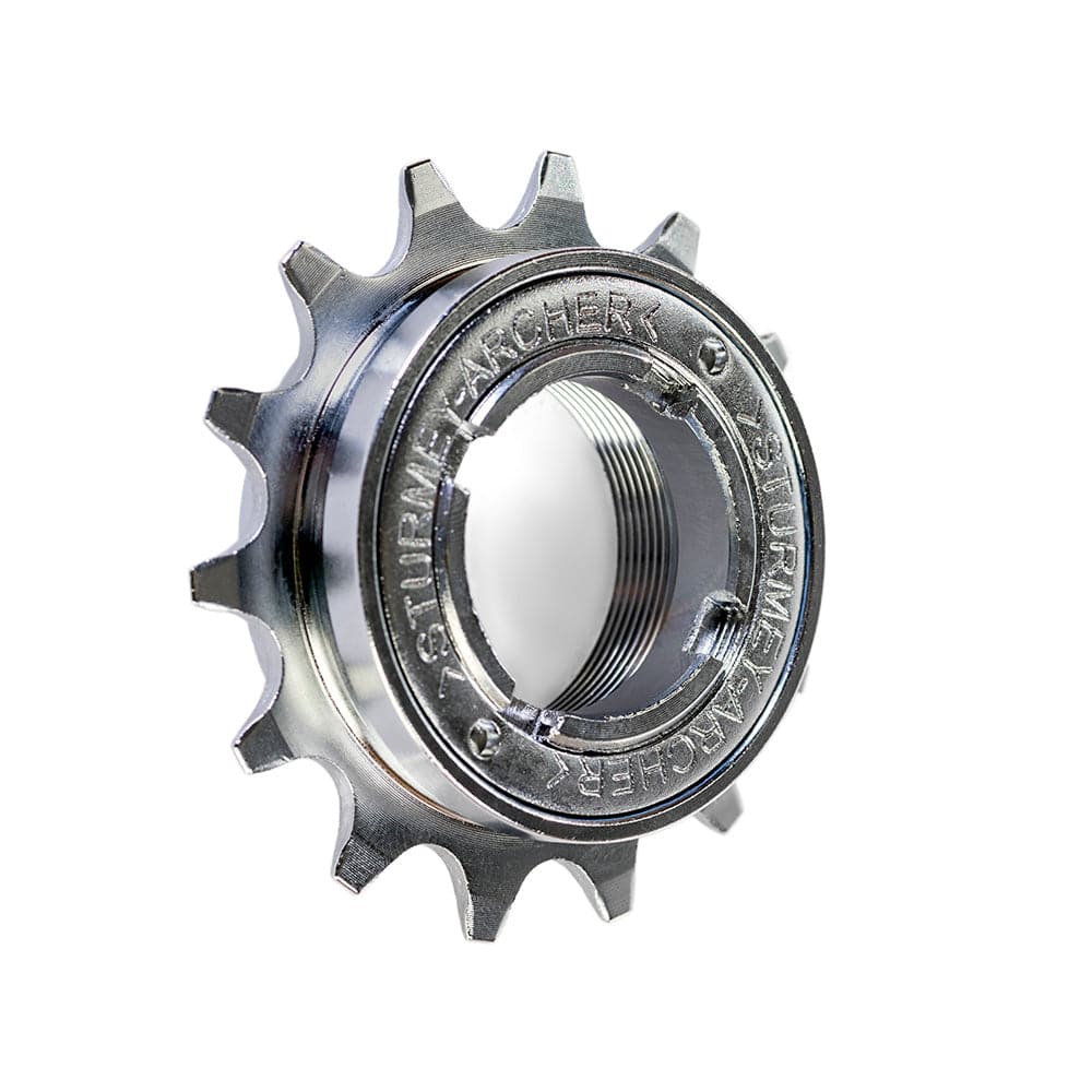 Sturmey Archer SFX Mini Single Speed Freewheel for BMX flip-flop hubs, compatible with 3/32" or 1/8" chain, bike components.