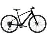 Trek FX 1 Stepover Gen 4 hybrid bike, lightweight urban and fitness bike with a sleek frame and 26-inch wheels.