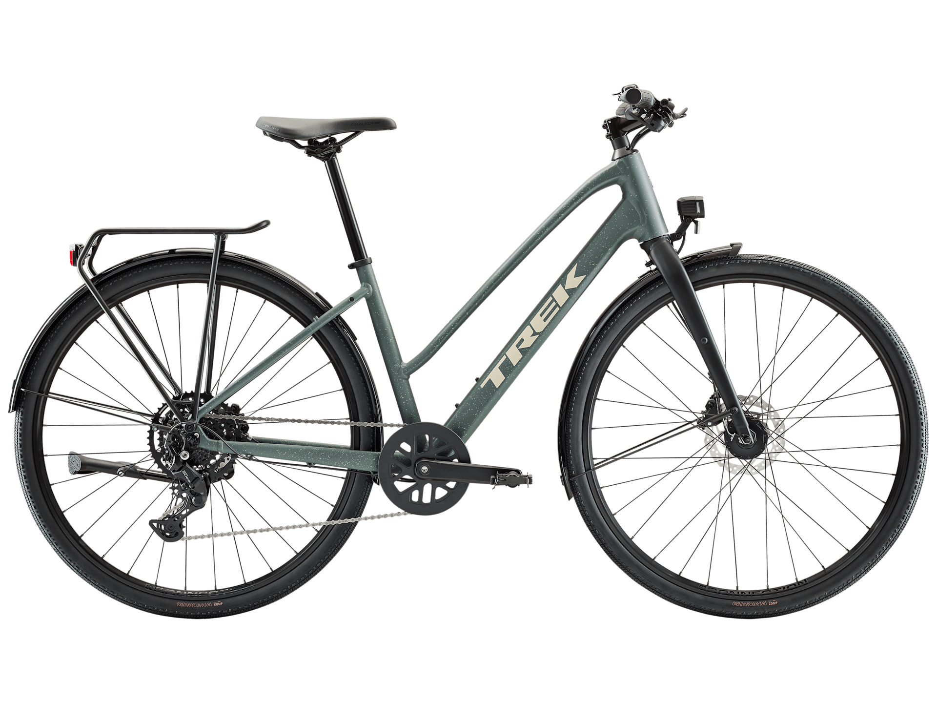 trek fx sport al equipped midstep hybrid bike