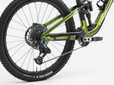 Trek Fuel EX 9.9 X0 AXS Gen 7 mountain bike with a sleek frame, full suspension, and high-performance components for trail riding.