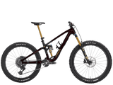 Trek Fuel MX 9.9 X0 AXS Gen 7 mountain bike with full suspension, electronic shifting, and rugged trail-ready design.