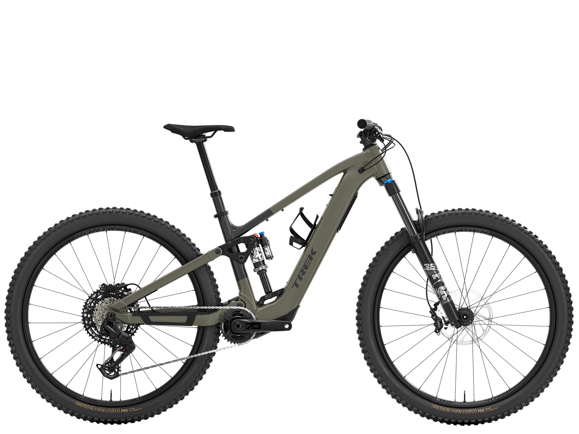 Trek Fuel+ EX 8 Gen 2 e-mountain bike for versatile trail riding, featuring a durable frame and powerful motor in a sleek design.
